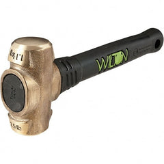 Wilton - Non-Sparking Hammers Tool Type: Brass Hammer Head Material: Brass - Exact Industrial Supply