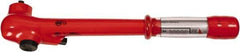 Wiha - 3/8" Drive Insulated Torque Wrench - 5 N/m to 50 N/m Torque, 14-1/2" OAL - Exact Industrial Supply