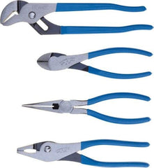 Channellock - 4 Piece Pit Crew Plier Set - Comes in Drawer Insert - Exact Industrial Supply