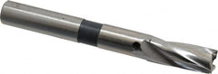 Cleveland - 17/32" Diam, 1/2" Shank, Diam, 3 Flutes, Straight Shank, Interchangeable Pilot Counterbore - Exact Industrial Supply