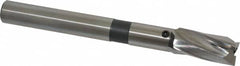 Cleveland - 19/32" Diam, 1/2" Shank, Diam, 3 Flutes, Straight Shank, Interchangeable Pilot Counterbore - Exact Industrial Supply