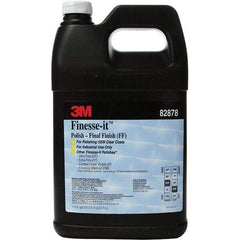 3M - 1 L Water Soluble Compound - Compound Grade Ultra Fine, Grade Very Fine, 1,200 Grit, Gray, For Scratch Removal, Use on Painted Metals - Exact Industrial Supply
