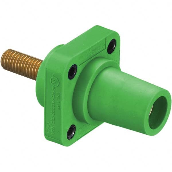 Hubbell Wiring Device-Kellems - Single Pole Plugs & Connectors Connector Type: Female End Style: Female - Exact Industrial Supply