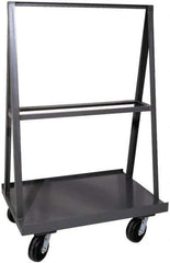 Durham - 2,000 Lb Capacity, Cold-Rolled Steel A-Frame Truck - 48" Long x 24" Wide x 57" High - Exact Industrial Supply