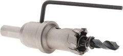 Value Collection - 3/4" Diam, 1" Cutting Depth, Hole Saw - Carbide-Tipped Saw - Exact Industrial Supply