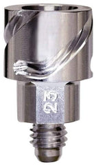 DeVilbiss - Paint Sprayer Gravity Adapter - Gravity Adapter CubandCompact Mini, Compatible with Touch-Up Binks and DeVilbiss Gravity Guns - Exact Industrial Supply