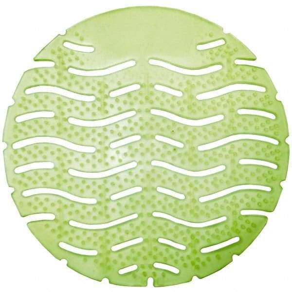 Fresh Products - Urinal Screen - Green, Herbal Mint Scent - Exact Industrial Supply