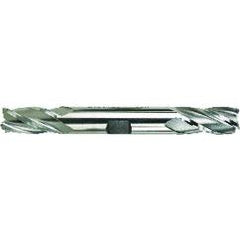 11/64 Dia. x 3-1/4 Overall Length 4-Flute Square End High Speed Steel SE End Mill-Round Shank-Center Cut-Uncoated - Exact Industrial Supply