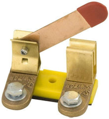 Battery Doctor - 1 Position, 12 Volt, 250 Continuous Amp, Inline Battery Switch - Battery Knife Switch Sequence, 1 Switch, Gold - Exact Industrial Supply