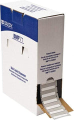 Brady - 1.765" Wide x 336" Long, White Heat Shrinkable Polyolefin Heat Shrink Tubing - For BMP61 Labeling System, BMP71 Label Printer, TLS 2200 Thermal Labeling System, TLS-pc Link Thermal Labeling System - Exact Industrial Supply