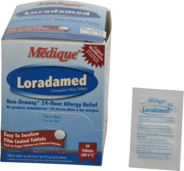 Medique - Loradamed Tablets - Cold & Allergy Relief - Exact Industrial Supply