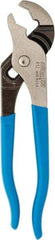 Channellock - 9" OAL, 15/16" Max Capacity, 5 Position Tongue & Groove Pliers - V-Jaw - Exact Industrial Supply