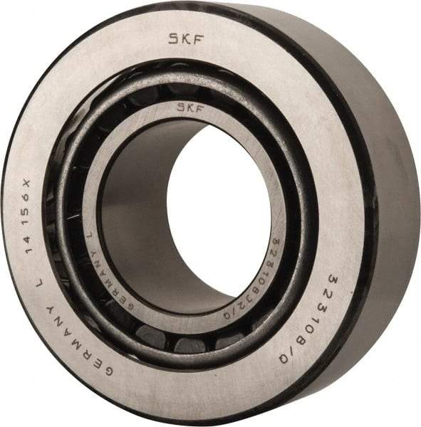 SKF - 50mm Bore Diam, 110mm OD, 42.25mm Wide, Tapered Roller Bearing - 161,000 N Dynamic Load Capacity, 216,000 N Static Load Capacity - Exact Industrial Supply