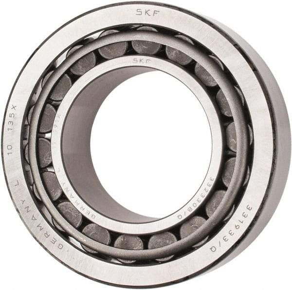 SKF - 70mm Bore Diam, 130mm OD, 57mm Wide, Tapered Roller Bearing - 229,000 N Dynamic Load Capacity, 310,000 N Static Load Capacity - Exact Industrial Supply