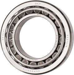 SKF - 80mm Bore Diam, 140mm OD, 35.25mm Wide, Tapered Roller Bearing - 187,000 N Dynamic Load Capacity, 245,000 N Static Load Capacity - Exact Industrial Supply