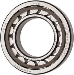 SKF - 45mm Bore Diam, 85mm Outside Diam, 19mm Wide Cylindrical Roller Bearing - 60,500 N Dynamic Capacity, 64,000 Lbs. Static Capacity - Exact Industrial Supply