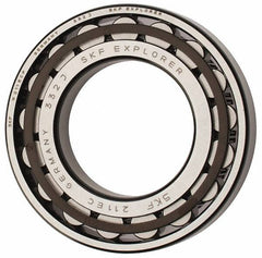 SKF - 55mm Bore Diam, 100mm Outside Diam, 21mm Wide Cylindrical Roller Bearing - 84,200 N Dynamic Capacity, 95,000 Lbs. Static Capacity - Exact Industrial Supply