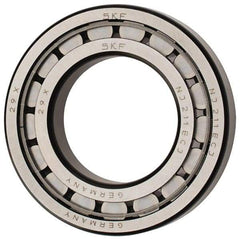 SKF - 55mm Bore Diam, 100mm Outside Diam, 21mm Wide Cylindrical Roller Bearing - 84,200 N Dynamic Capacity, 95,000 Lbs. Static Capacity - Exact Industrial Supply