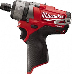 Milwaukee Tool - 12 Volts, Lithium-Ion Battery, Pistol Grip Cordless Screwdriver - 2 Speeds, 450 and 1,700 RPM, 325 Inch/Lbs. Torque, 2 Speed - Exact Industrial Supply