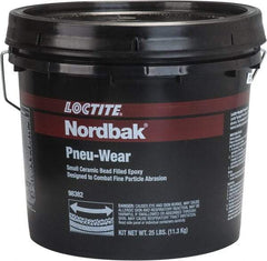 Loctite - 3 Lb Pail Two Part Epoxy - 30 min Working Time, 795 psi Shear Strength, Series Pneu-Wear - Exact Industrial Supply