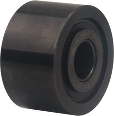 Accurate Bushing - 25mm Bore, 72mm Roller Diam x 44mm Width, Carbon Steel Yoke Cam Follower - 63,500 N Dynamic Load Capacity, 46mm Overall Width - Exact Industrial Supply