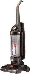 Hoover - Single Motor Bagless Lightweight Upright Vacuum Cleaner - 13-1/2" Cleaning Width, 12" Amps, Comfort Hand Grip, Black & Orange - Exact Industrial Supply