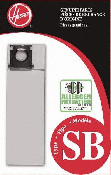 Hoover - 1 Gal Micron Vacuum Bag - For CH50100, CH50102 - Exact Industrial Supply