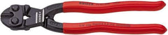 Knipex - 8" OAL, 13/64" Capacity, Bolt Cutter Pliers - Wire Cutter Pliers - Exact Industrial Supply