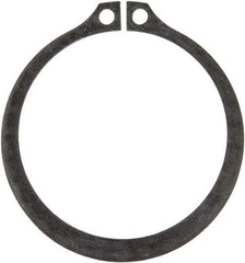 Rotor Clip - 1.886" Groove Diam, 2" Shaft Diam, Phosphate Steel, Snap External Retaining Rings - 0.068" Groove Width, 0.057" Groove Depth, 0.062" Ring Thickness, Grade 1060-1090 - Exact Industrial Supply