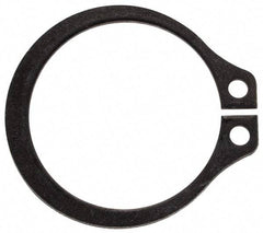 Rotor Clip - 0.882" Groove Diam, 15/16" Shaft Diam, Phosphate Steel, Snap External Retaining Rings - 0.046" Groove Width, 0.028" Groove Depth, 0.042" Ring Thickness, Grade 1060-1090 - Exact Industrial Supply