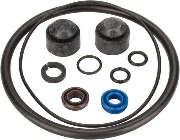 RivetKing - 3 to 6" Seal Kit for Rivet Tool - Includes O-Rings, Buffer, Seal Ring, Piston Ring - Exact Industrial Supply