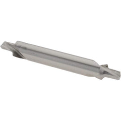 Value Collection - Plain Cut 120° Incl Angle High Speed Steel Combo Drill & Countersink - Exact Industrial Supply