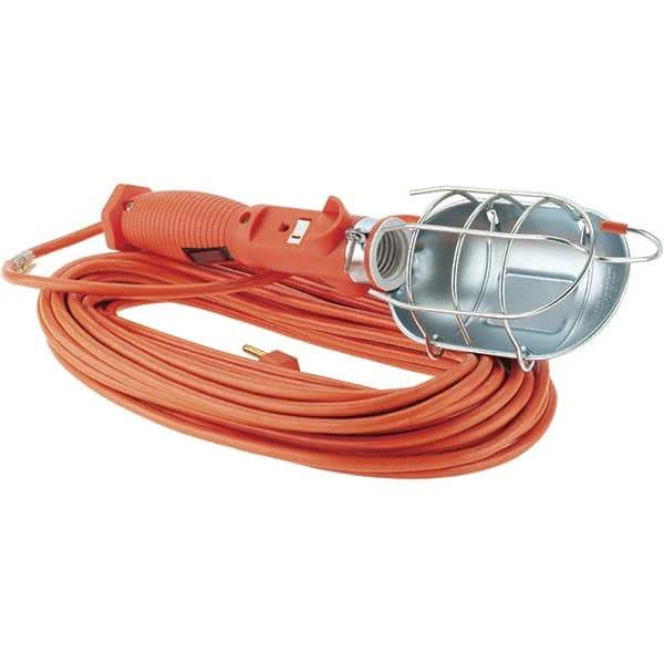 Value Collection - Incandescent Portable Work Light - 50' Cord - Exact Industrial Supply
