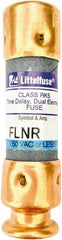 Value Collection - 125 VDC, 250 VAC, 12 Amp, Time Delay General Purpose Fuse - 2" OAL, 200 kA Rating, 9/16" Diam - Exact Industrial Supply