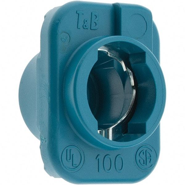 Value Collection - 1/2" Trade, Thermoplastic Push In Straight FMC Conduit Connector - Exact Industrial Supply