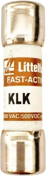 Value Collection - 600 VAC, 9 Amp, Fast-Acting Semiconductor/High Speed Fuse - 1-1/2" OAL, 100 at AC kA Rating, 13/32" Diam - Exact Industrial Supply