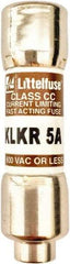 Value Collection - 600 VAC, 5 Amp, Fast-Acting Semiconductor/High Speed Fuse - 1-1/2" OAL, 200 (RMS Symmetrical) kA Rating, 13/32" Diam - Exact Industrial Supply