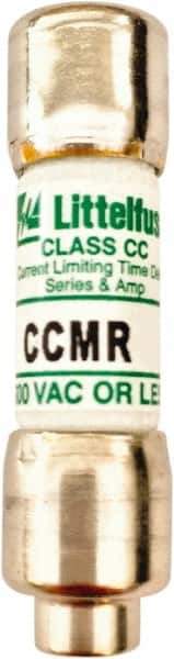 Value Collection - 300 VDC, 600 VAC, 3.5 Amp, Time Delay General Purpose Fuse - 1-1/2" OAL, 300 at AC kA Rating, 0.41" Diam - Exact Industrial Supply