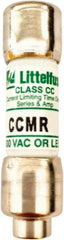 Value Collection - 250 VDC, 600 VAC, 1.8 Amp, Time Delay General Purpose Fuse - 1-1/2" OAL, 300 at AC kA Rating, 0.41" Diam - Exact Industrial Supply