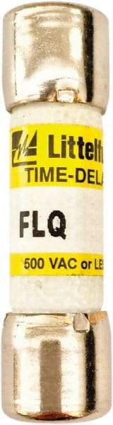 Value Collection - 500 VAC, 3.5 Amp, Time Delay General Purpose Fuse - 1-1/2" OAL, 13/32" Diam - Exact Industrial Supply