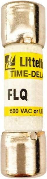 Value Collection - 500 VAC, 2.5 Amp, Time Delay General Purpose Fuse - 1-1/2" OAL, 13/32" Diam - Exact Industrial Supply