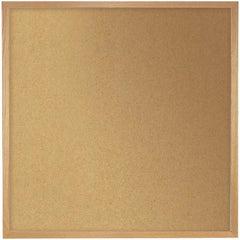 Ghent - Cork Bulletin Boards Style: Open Cork Bulletin Board Color: Natural Cork - Exact Industrial Supply