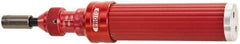 Proto - 1 Piece, 7 to 36 In/Lb, Adjustable Torque Limiting Screwdriver - 7-3/16" OAL, 1/4" Drive, 1 In/Lb Graduation - Exact Industrial Supply