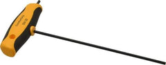 Wiha - 7/64" Hex, T-Handle Cushion Grip, Hex Key - 150mm OAL, Inch System of Measurement - Exact Industrial Supply