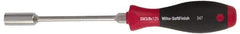 Wiha - 3/16" Solid Shaft Heavy-Duty Nutdriver - Cushion Grip Handle - Exact Industrial Supply