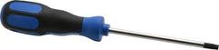 Wiha - T30 Torx Driver - 115mm Blade Length, 8 1/2" OAL - Exact Industrial Supply