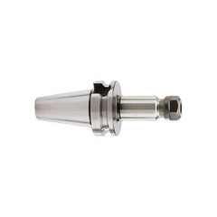 HAIMER - 0.05" to 0.51" Capacity, 3.94" Projection, BT50 Taper Shank, ER20 Collet Chuck - 0.0001" TIR, Through-Spindle - Exact Industrial Supply