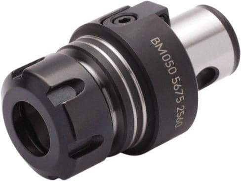 Seco - 0.079" to 0.787" Capacity, 75mm Projection, Modular Connection, ER32 Collet Chuck - Through-Spindle - Exact Industrial Supply