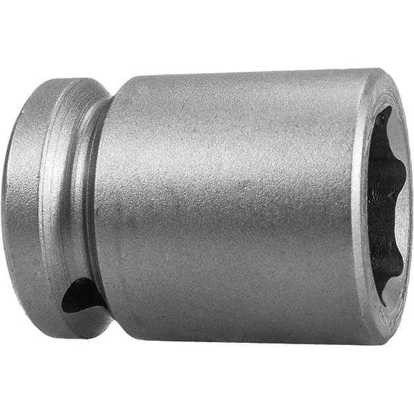 Apex - Impact Socket - 8X24MM 6PT TORQUE SOCKET - Exact Industrial Supply