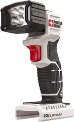 Porter-Cable - 20 Volts, 120 Lumens, Cordless Work Light - White, 8 hr Run Time - Exact Industrial Supply